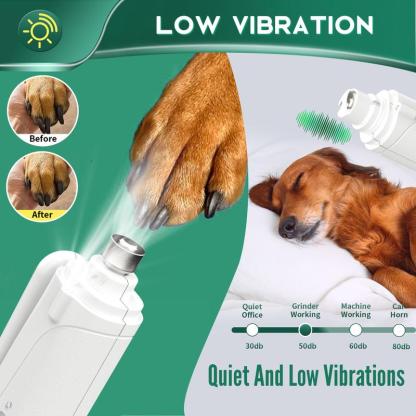 🎁SELLING FAST! 🔥 70K+ SOLD -2-in-1 pet nail polisher, dog nail clipper trimmer