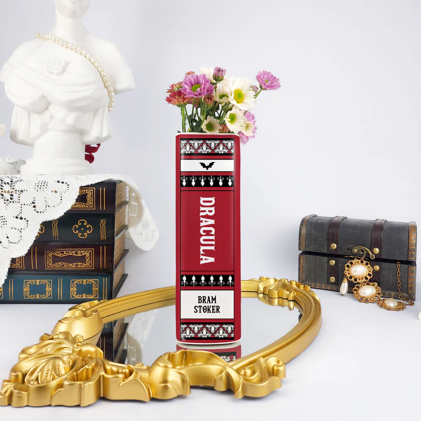 Dragon Acrylic Book Vase