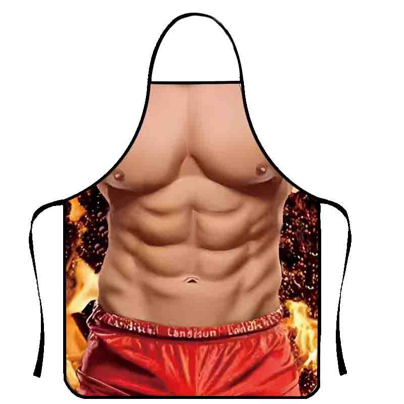 🎁SELLING FAST! 🔥 70K+ SOLD -🔥 3D Muscular Man Print Apron