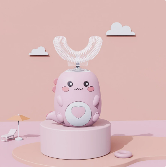 Jiawencolor™ Kids U-Shaped Sonic Toothbrush: Where Play Meets Precision 🦷✨
