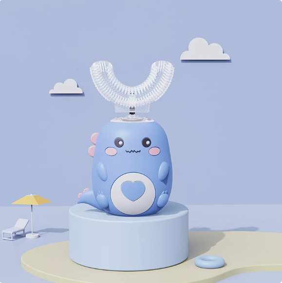 Jiawencolor™ Kids U-Shaped Sonic Toothbrush: Where Play Meets Precision 🦷✨