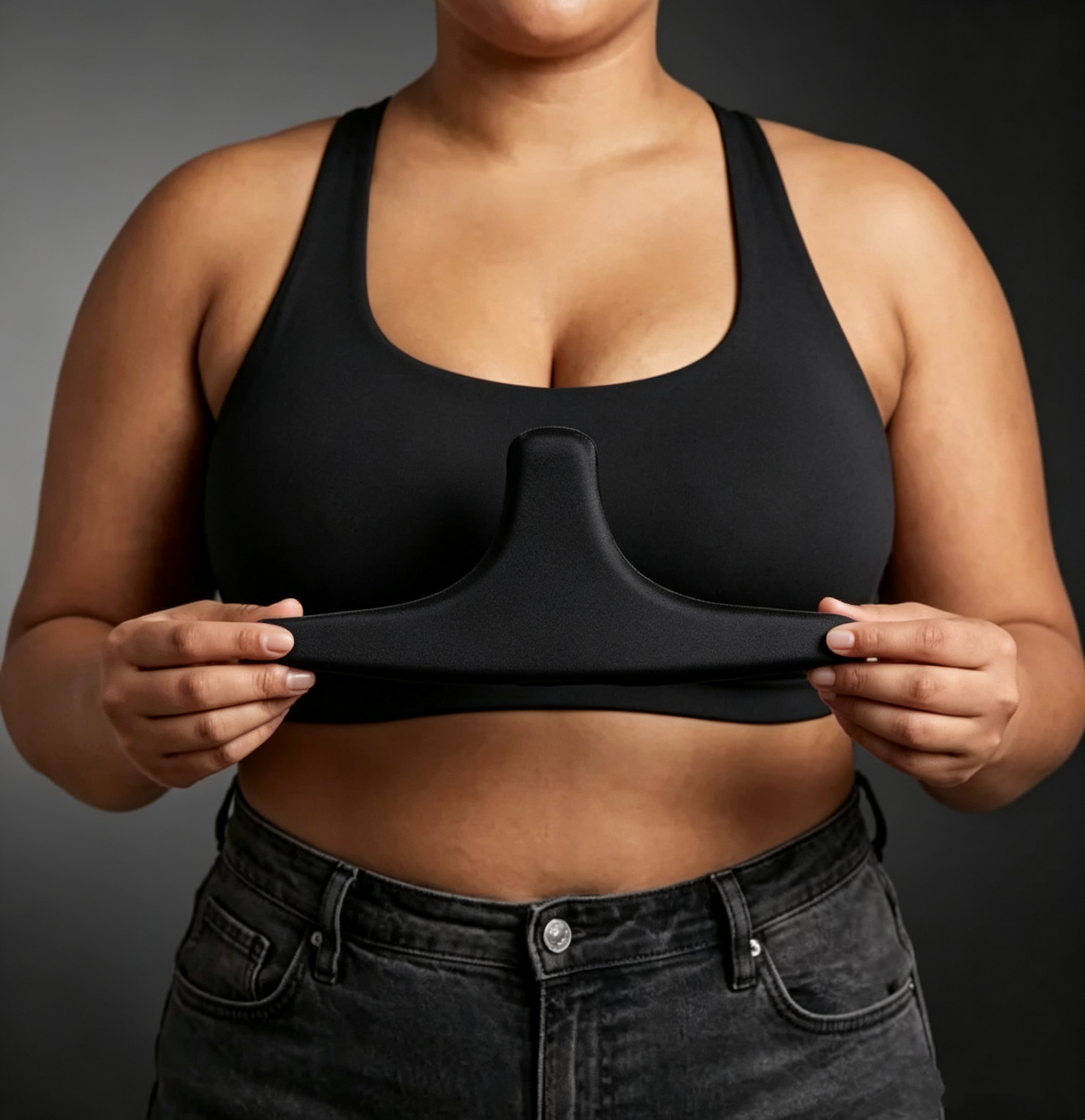 Patented T-Shaped Bra Sweat Liner | Ultra Moisture-Wicking Anti-Sweat Bra Pad for All Bust Sizes