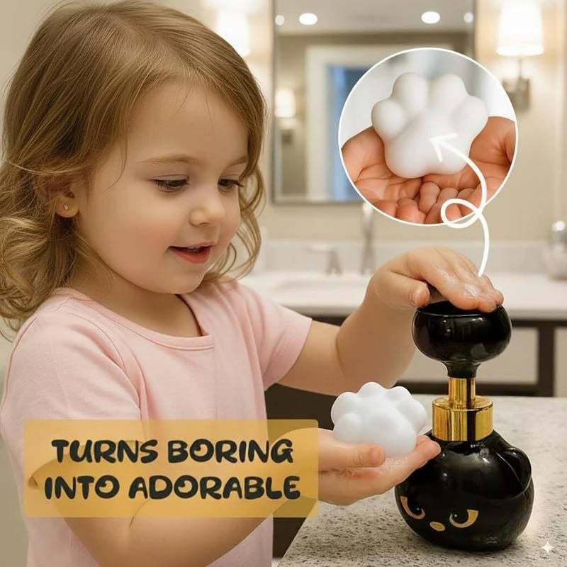 Last Day 49% OFFCreates Adorable Cat Paw Foam Automatically