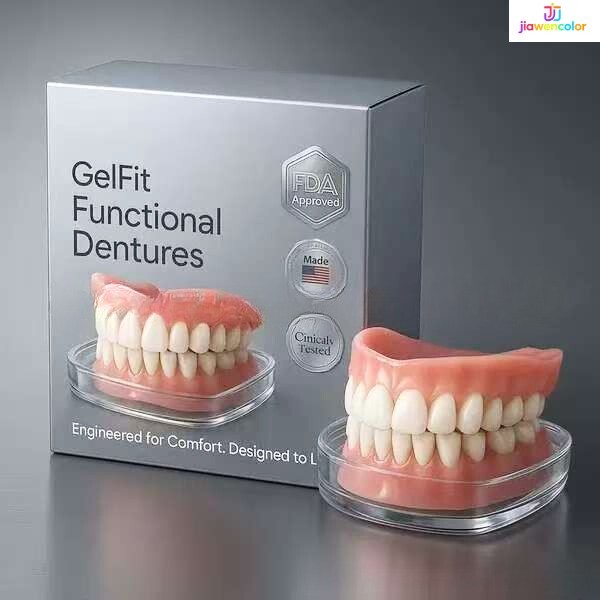 🌎Ends Today: 70% OFF! ⏰ Jiawencolor™ Medical Full Denture with Strong Suctiond🦷Obtain American Dental Association (ADA) Certification
