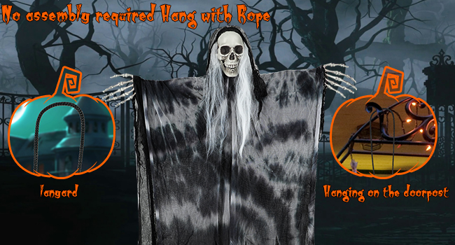 Hanging Halloween Skeleton