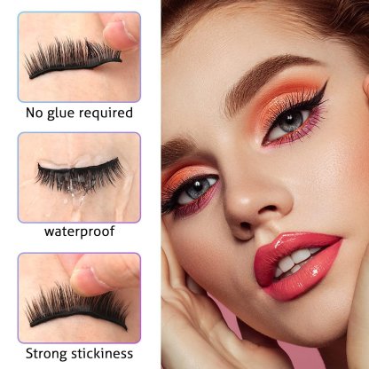 🎁SELLING FAST! 🔥 70K+ SOLD -Reusable Self-Adhesive Eyelashes(🔥BUY 1 GET 1 FREE🔥)