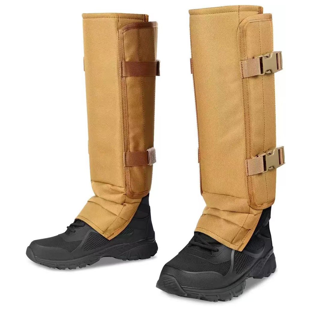 🐍🛡 Reinforced Lower Leg Protection Gaiters – 1000D Outdoor Leg Guards for Hiking & Hunting ⛰️