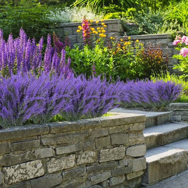 🌸Last Day 50% OFF-Outdoor Artificial Lavender Flowers💐