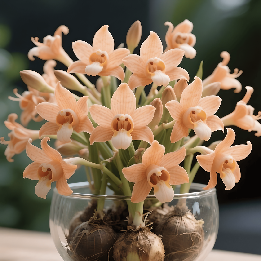 Monkey Orchid bulbs - can survive in soil or hydroponics💧🌱