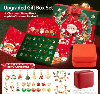 Christmas Bead Pop-Up Gift Box｜Unlock an Immersive Christmas Surprise Experience