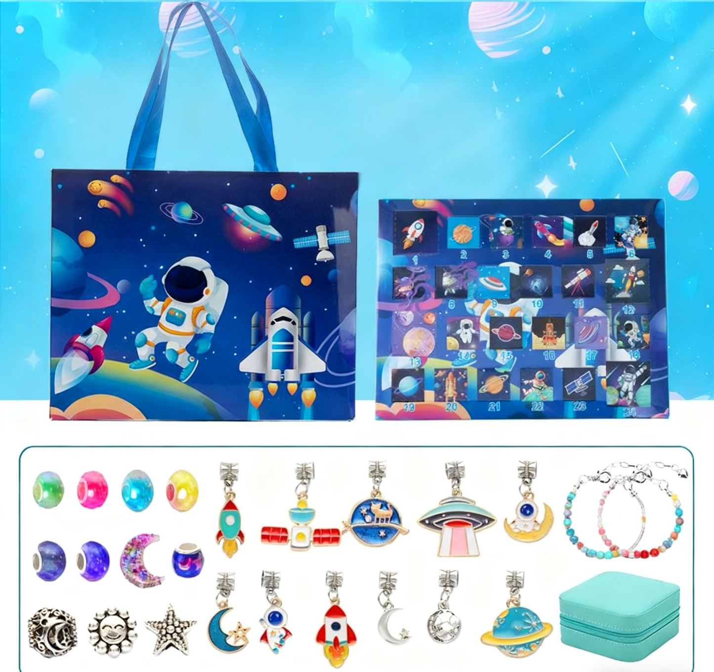 Christmas Bead Pop-Up Gift Box｜Unlock an Immersive Christmas Surprise Experience