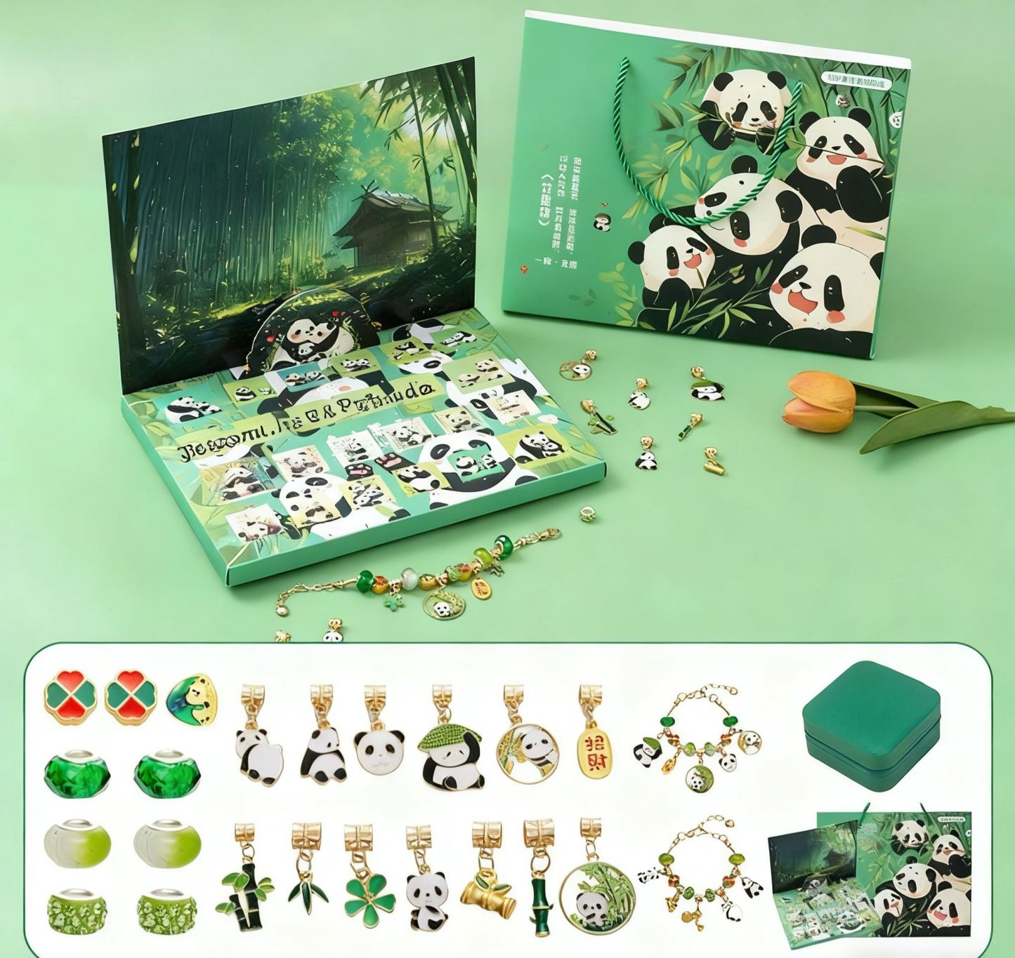 Christmas Bead Pop-Up Gift Box｜Unlock an Immersive Christmas Surprise Experience