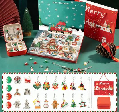 Christmas Bead Pop-Up Gift Box｜Unlock an Immersive Christmas Surprise Experience