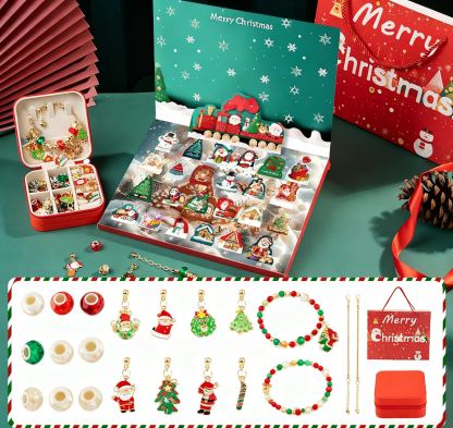 Christmas Bead Pop-Up Gift Box｜Unlock an Immersive Christmas Surprise Experience