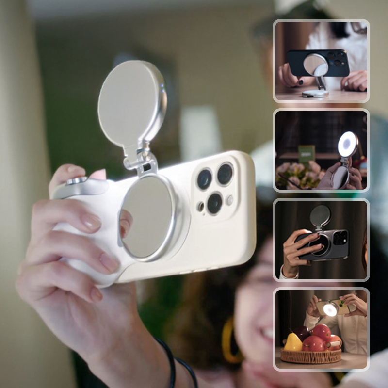 🎉Last day 50% off-💥Photo fill light artifact💥💥 Magnetic Phone Camera Grip