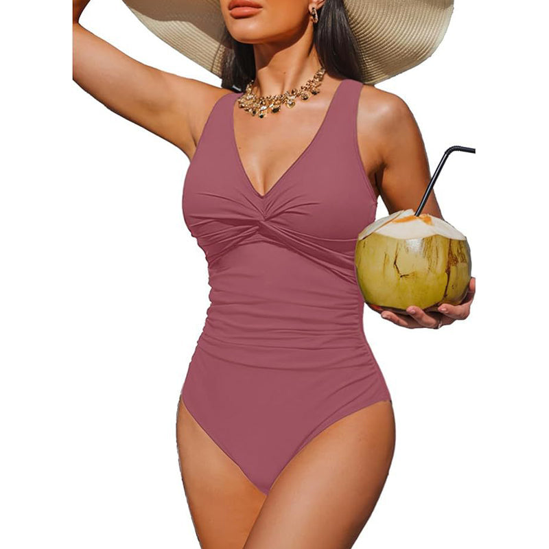 👙Last Day Promotion - Only $28.99!!👚Women's Tummy Control One-Piece Swimsuit🔥