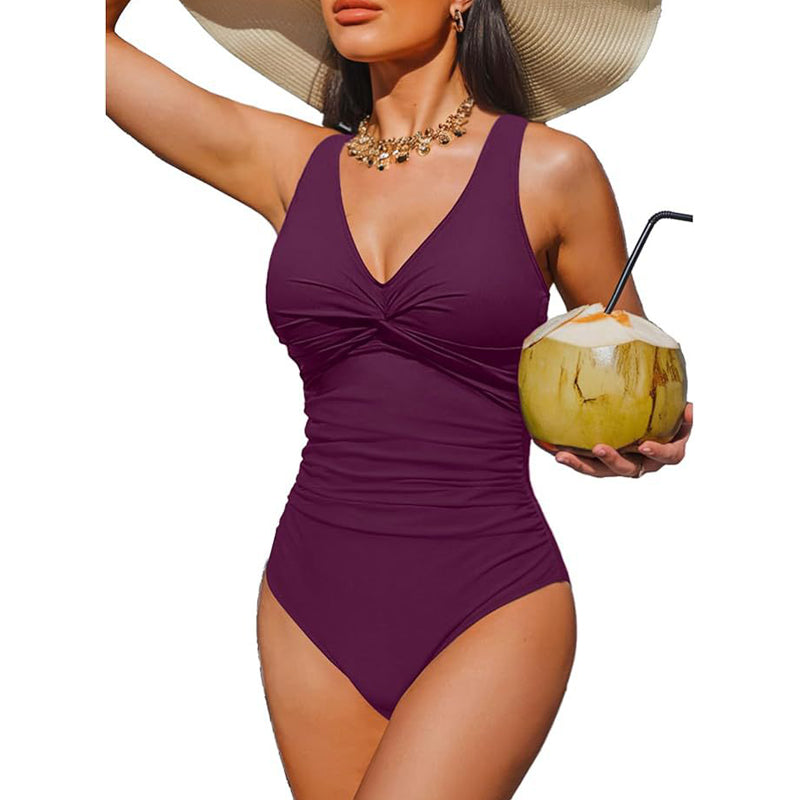 👙Last Day Promotion - Only $28.99!!👚Women's Tummy Control One-Piece Swimsuit🔥
