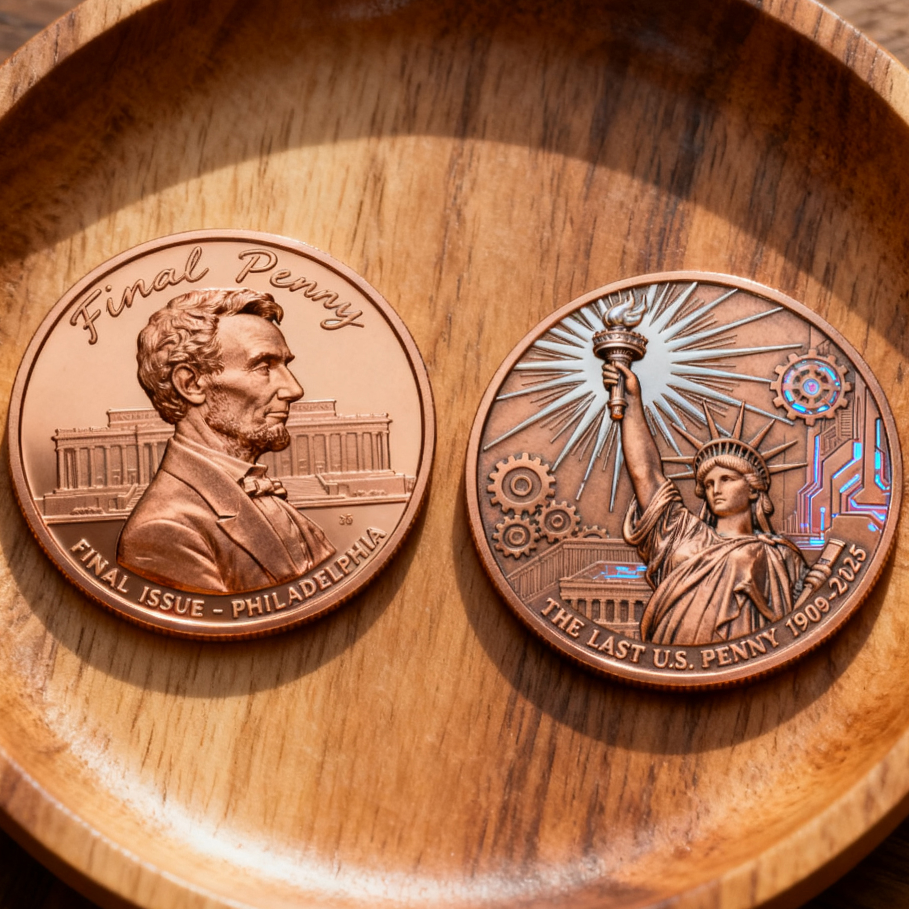 The Last U.S. Penny Commemorative Coin ✨