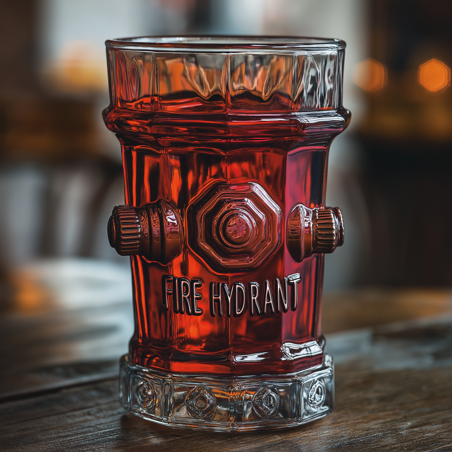 🚒 FIRE DEPT Whiskey Decanter