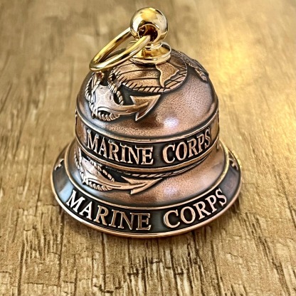 Handmade 250th Anniversary U.S. Marine Corps Motorcycle Bells