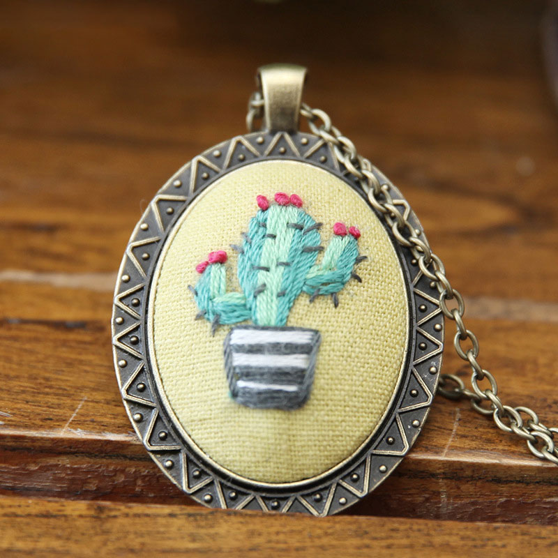 DIY Necklace - Cactus