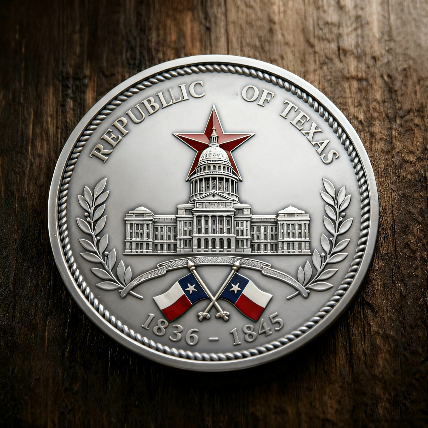 Republic of Texas Commemorative Coin - The Lone Star Spirit 🇺🇸⭐