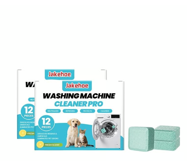 Washing Machine Cleaner Tablets for Pet Owners