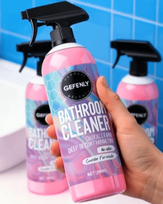 ✨ Bathroom Cleaner: Sparkle in Seconds, No Harsh Fumes