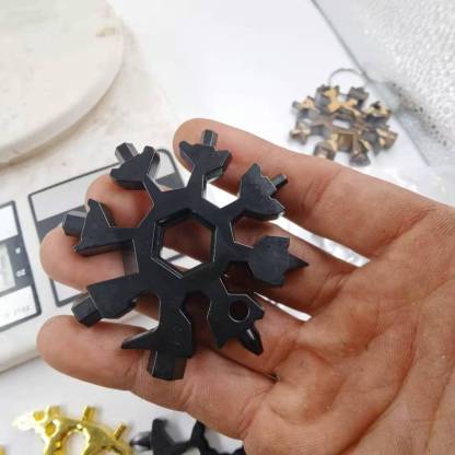🎁New Multifunctional 18-in-1 Snowflake Wrench