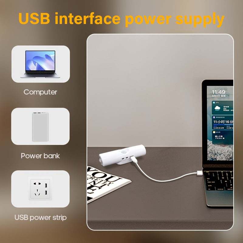 Human Body Detection Night Light Automatic Sensing 7 Color Wall Lamp