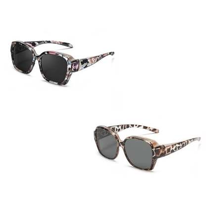 🎉LAST DAY - BUY 1 GET 1 FREE😎2026 New Polarized UV400 Protection Trendy Round Cat-eye Sunglasses 🕶️