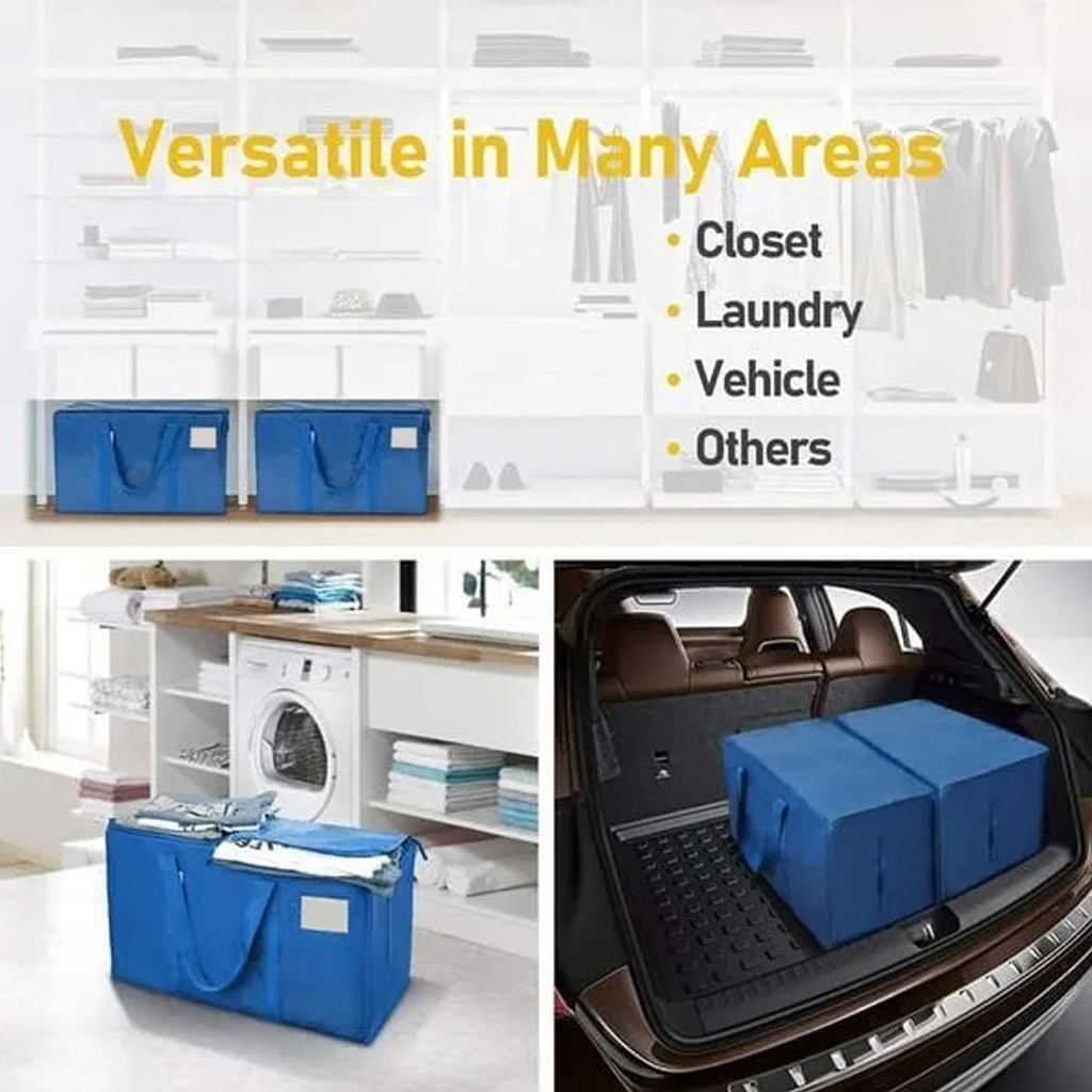 🎁Only $9.99 Last Day Promotion!24 Gallon Extra Large Heavy Duty Foldable Moving Bags