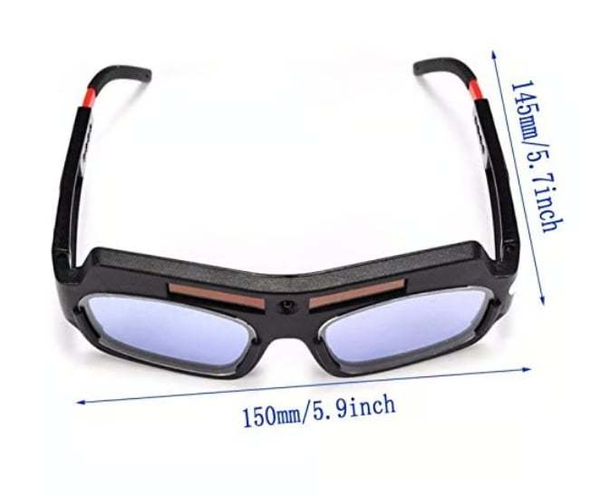 🎁⏳Solar Auto-Darkening Welding Goggles – Eye Protection with Smart Light Control