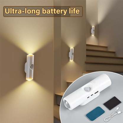 Human Body Detection Night Light Automatic Sensing 7 Color Wall Lamp