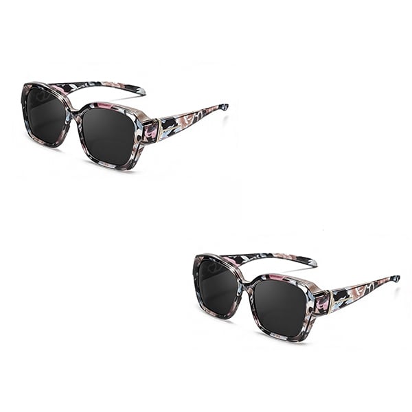 🎉LAST DAY - BUY 1 GET 1 FREE😎2026 New Polarized UV400 Protection Trendy Round Cat-eye Sunglasses 🕶️