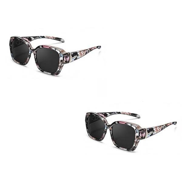 🎉LAST DAY - BUY 1 GET 1 FREE😎2026 New Polarized UV400 Protection Trendy Round Cat-eye Sunglasses 🕶️