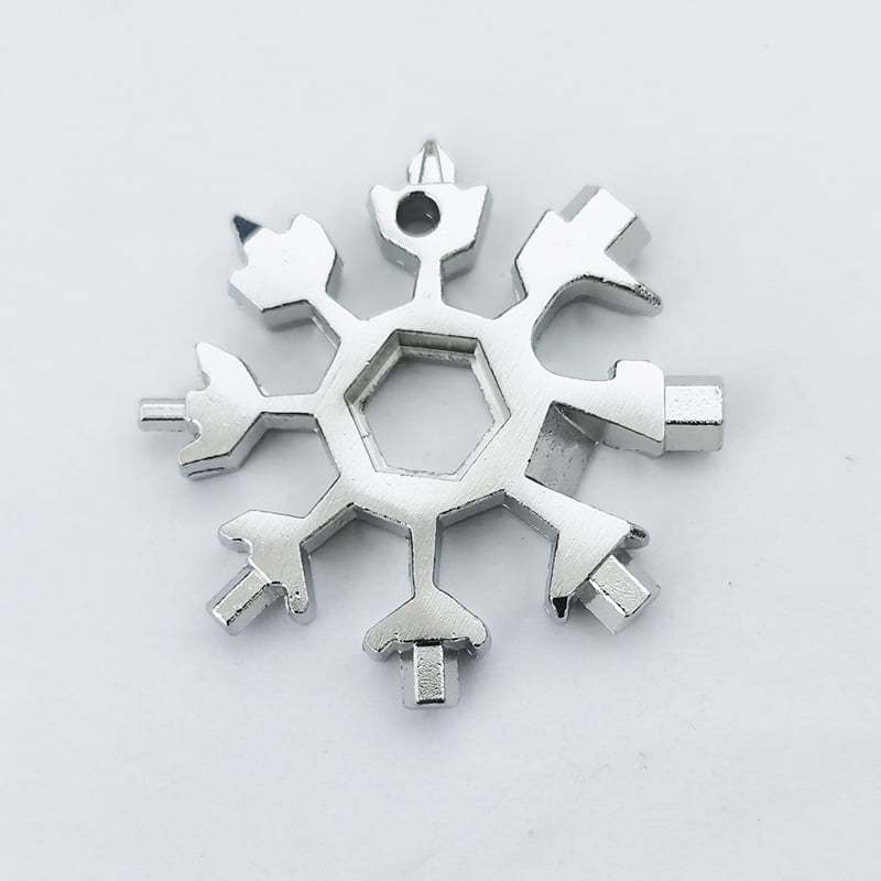 🎁New Multifunctional 18-in-1 Snowflake Wrench