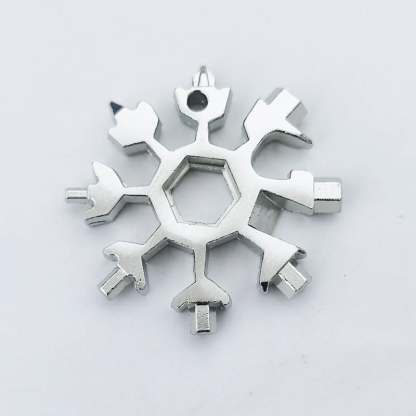 🎁New Multifunctional 18-in-1 Snowflake Wrench