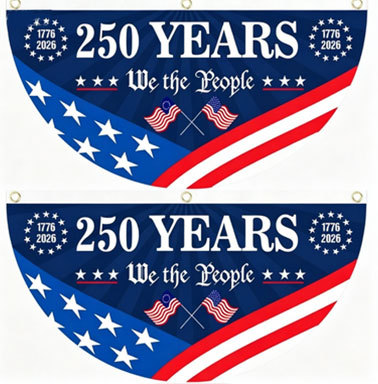 250th Anniversary USA Fan Flag