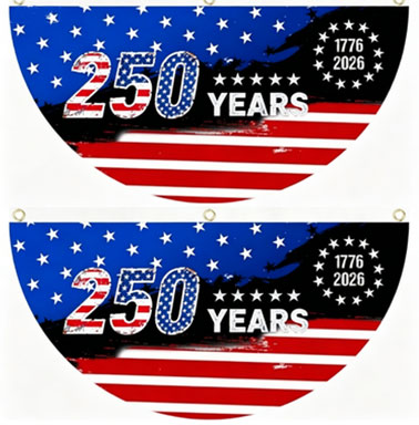 250th Anniversary USA Fan Flag