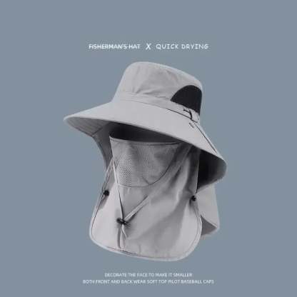 🎁Buy 1 Get 1 Free🎁Spring/Summer Fisherman's Hat Detachable Outdoor Fishing Face Covering Neck Protection