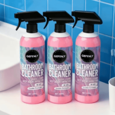 ✨ Bathroom Cleaner: Sparkle in Seconds, No Harsh Fumes