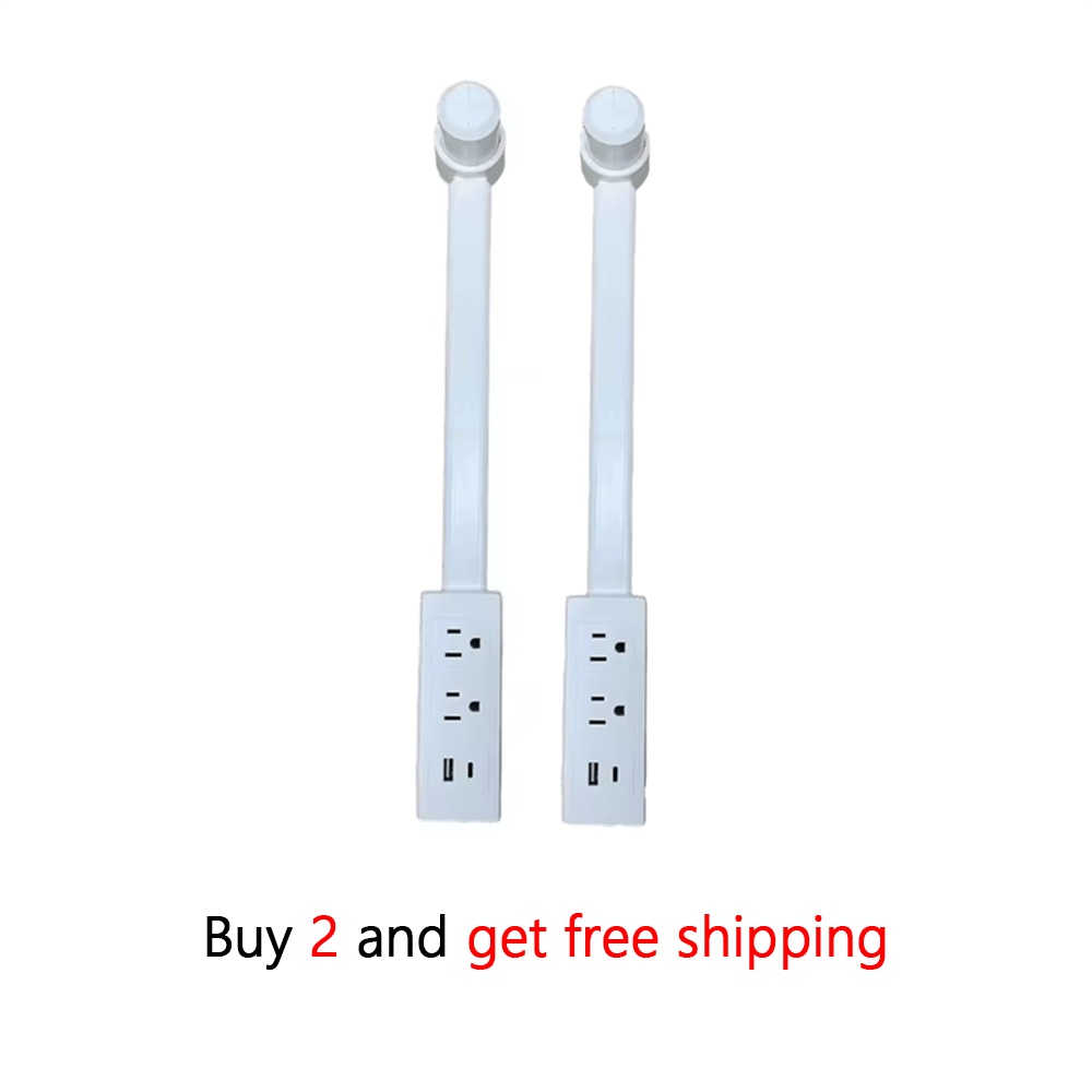 🔌 Extendable Power Outlet – Reach Power Anywhere, Instantly