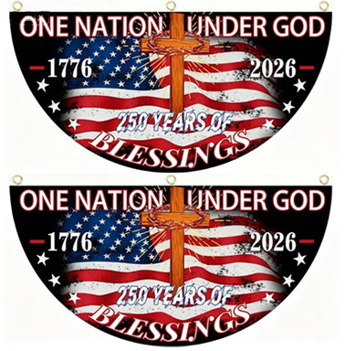 250th Anniversary USA Fan Flag