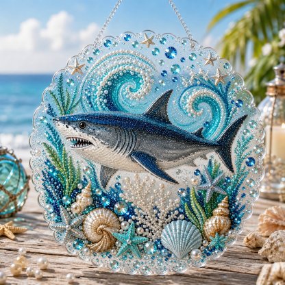 🎁Last Day 49% OFF - 🌊✨Ocean Pearl Art DIY Hanging Ornament Kit🔥Last 4 hours🔥BUY 3 GET 1 FREE (Add 4 Pcs To Cart)