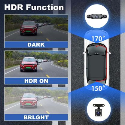 🎁LAST DAY 49% OFF🔥Full View Car Dashcam System