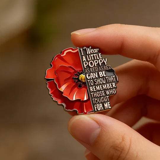 Unisex Red Friday Exquisite Brooch