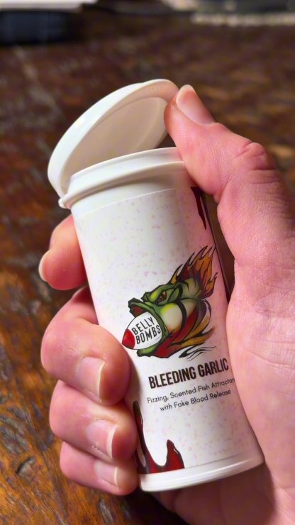 🔥 Belly Bombs Bleeding Garlic-Triple Action Bubble Blood Fishing Attractant 🩸