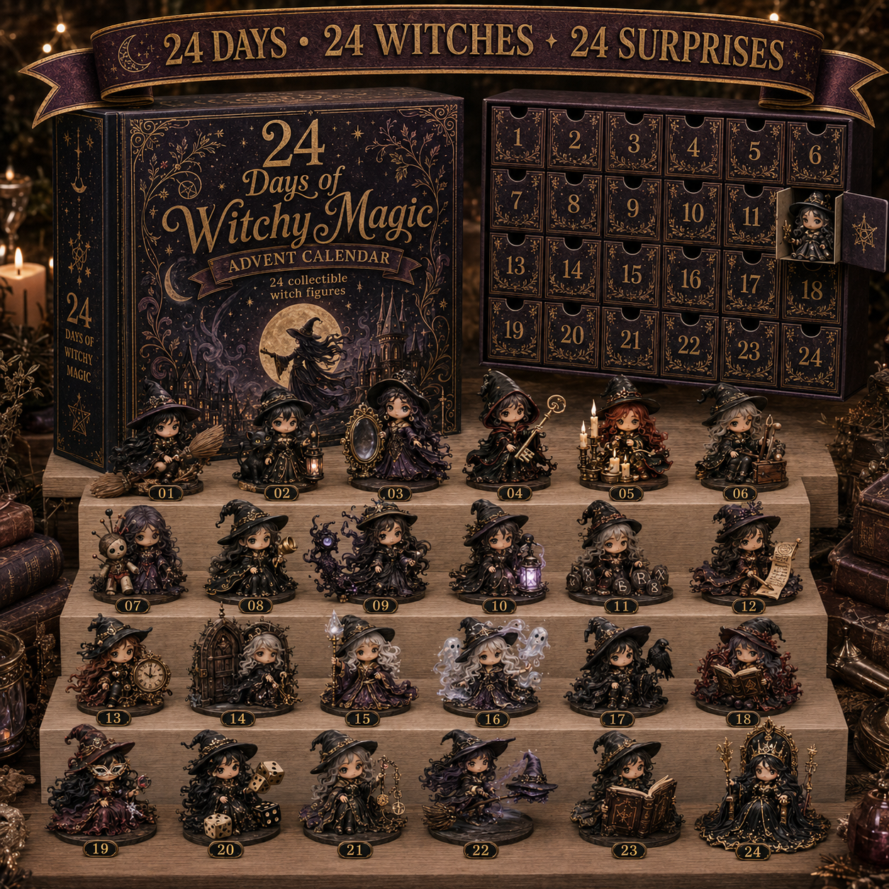 Witchy Magic Coven Witch Advent Calendar