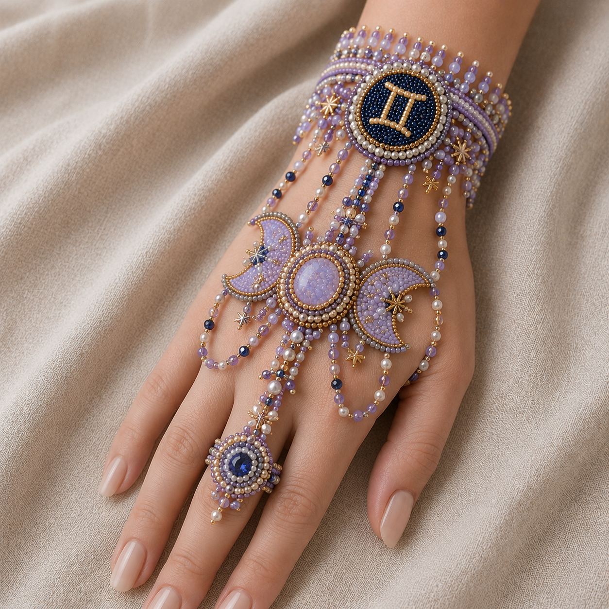 🔥 49% OFF – Zodiac DIY Beaded Hand Bracelet Kit – Create Your Celestial Wearable Art🔥Last Day🔥BUY 3 GET 1 FREE (Add 4 Pcs To Cart)